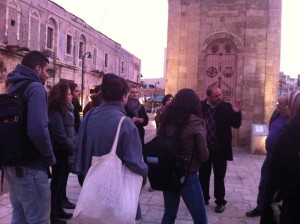 School for Peace Tel Aviv University students touring Jaffa