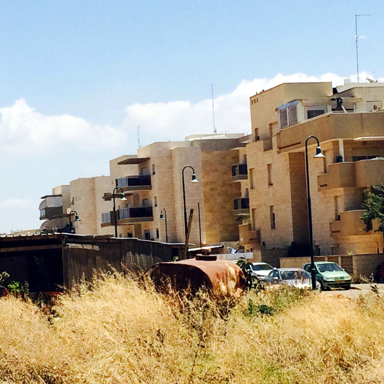 Bedouin village of Ramia, which found itself enclosed in Carmiel neighborhoods without a suitable solution for its residents.