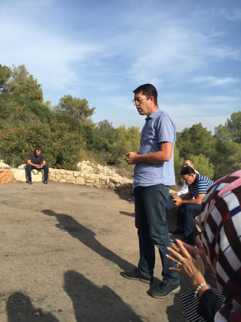 Liti Ghnayim tells about the challenges of promoting sustainable agriculture in the Al-Batuf/Beit Natufa Valley